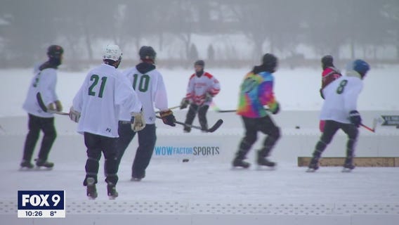 Enjoying winter in Minnesota: Pond hockey, kite flying and skiing