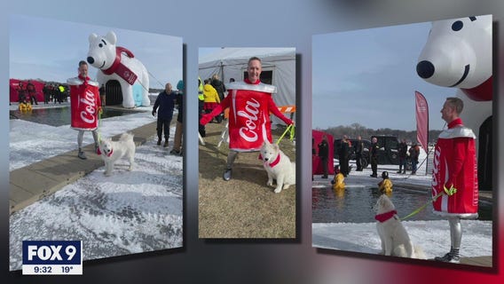 Ian Leonard takes the Polar Plunge with Special Olympics Minnesota