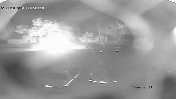 Burnet police looking for arson suspect