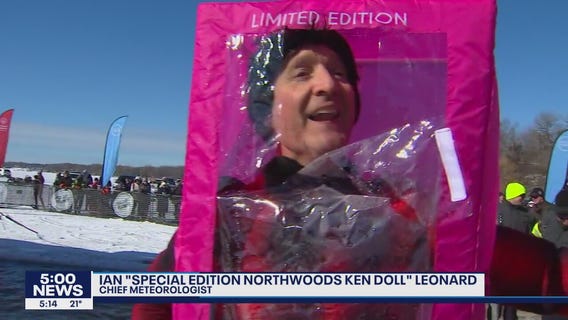 Freezing for a reason: Ian Leonard takes Polar Plunge in Prior Lake