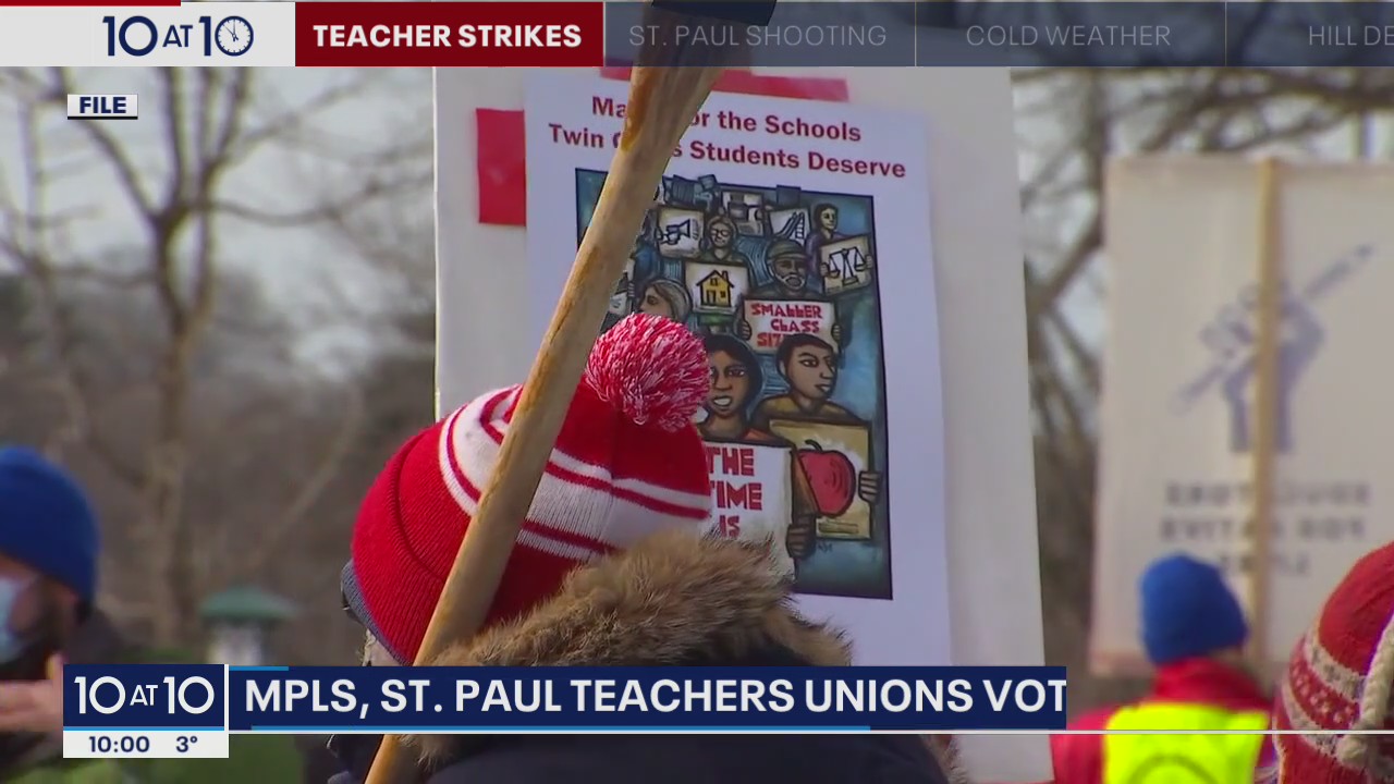 Mpls, St. Paul teachers? unions vote on strike authorization