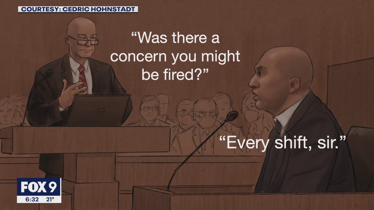 Ex-MPD officer J. Alexander Kueng testifies in federal civil rights trial