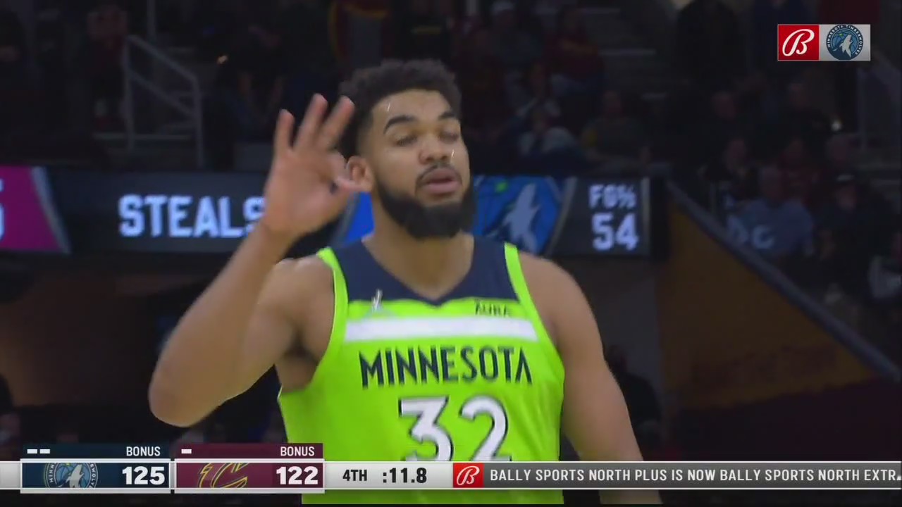 Minnesota Timberwolves beat Cleveland Cavaliers 127-122, face Warriors next