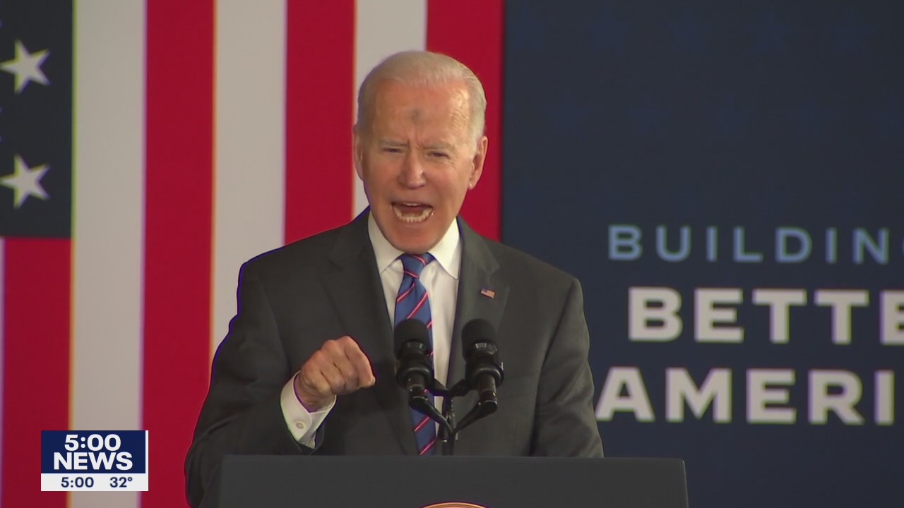 Biden speaks in Duluth-Superior to tout infrastructure after State of the Union