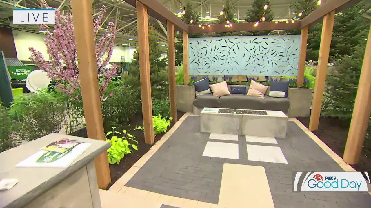 Go inside one of the gorgeous landscaping displays at the Home + Garden Show