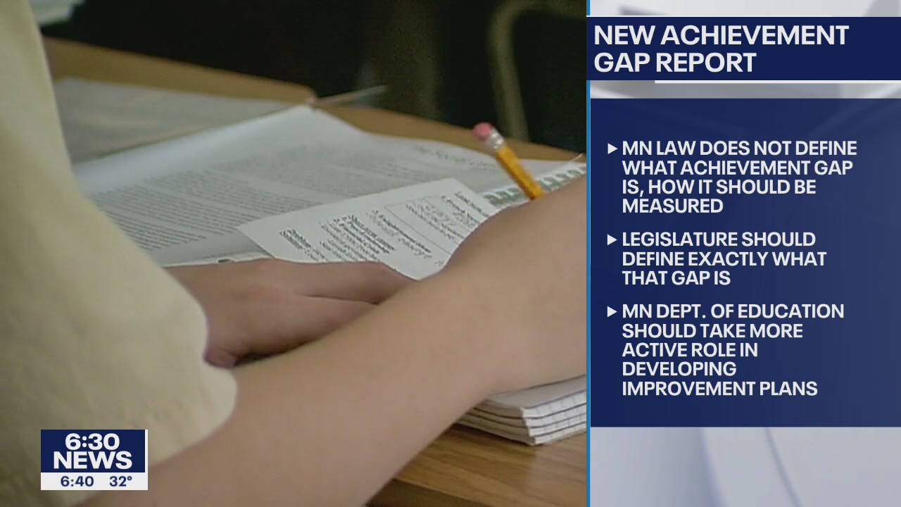 Achievement gap report released