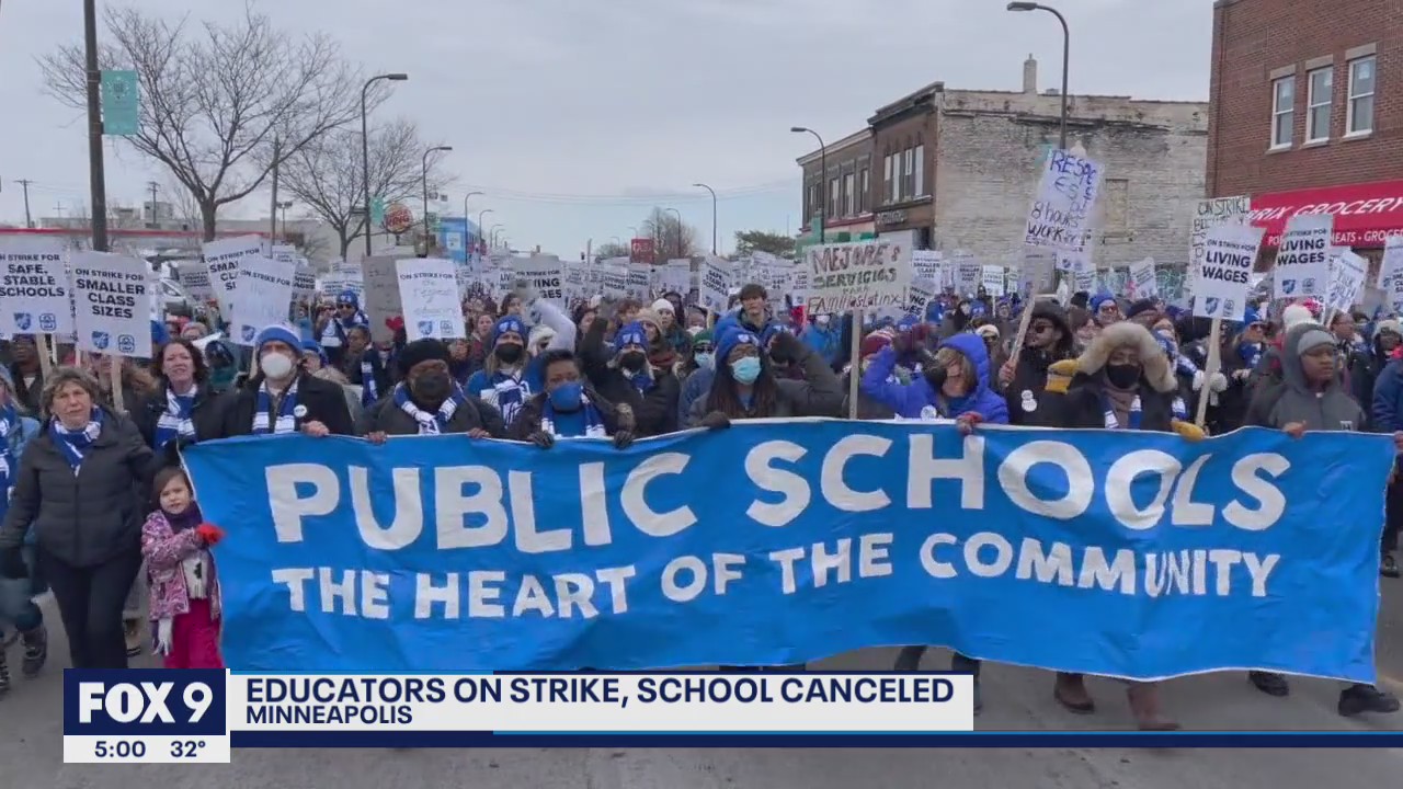 Minneapolis teachers strike begins