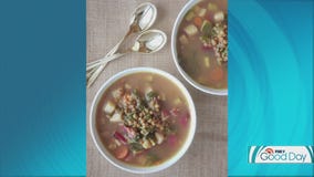 Finish soup season strong with this lentil veggie soup recipe