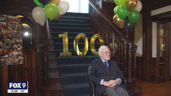 Minneapolis man celebrates 100th birthday