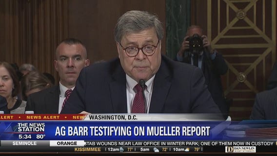 Attorney General Barr appears before Senate