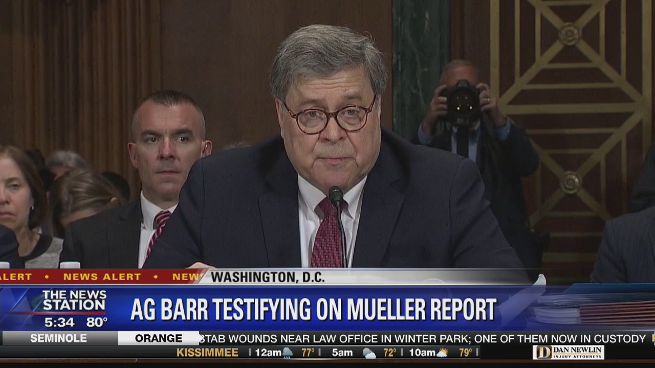 Attorney General Barr appears before Senate