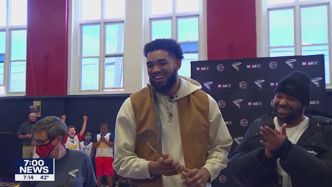 Timberwolves give back to community