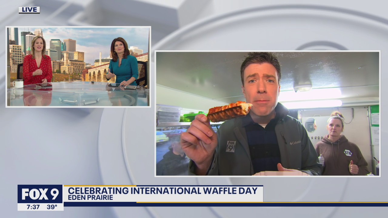 Eating our way through International Waffle Day with the help of Now That's Waffles