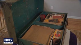 FOX 9 helps solve mystery of military steamer trunk filled with family keepsakes