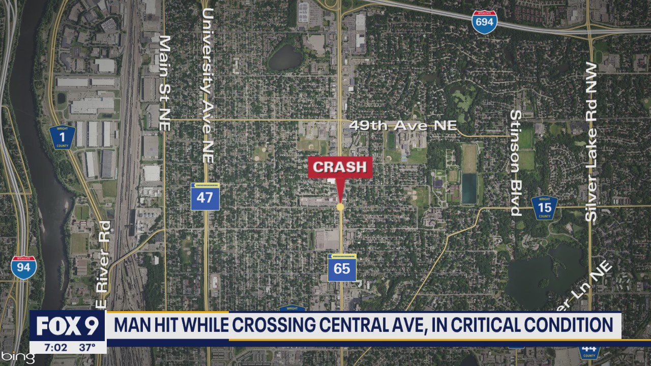 Pedestrian hit by SUV in Columbia Heights