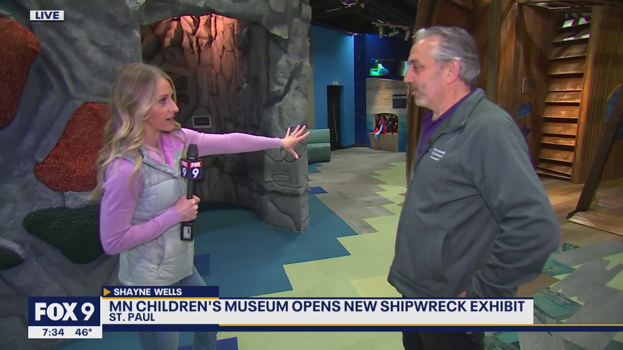 New Shipwreck Adventure exhibit opens in the Minnesota Children?s Museum