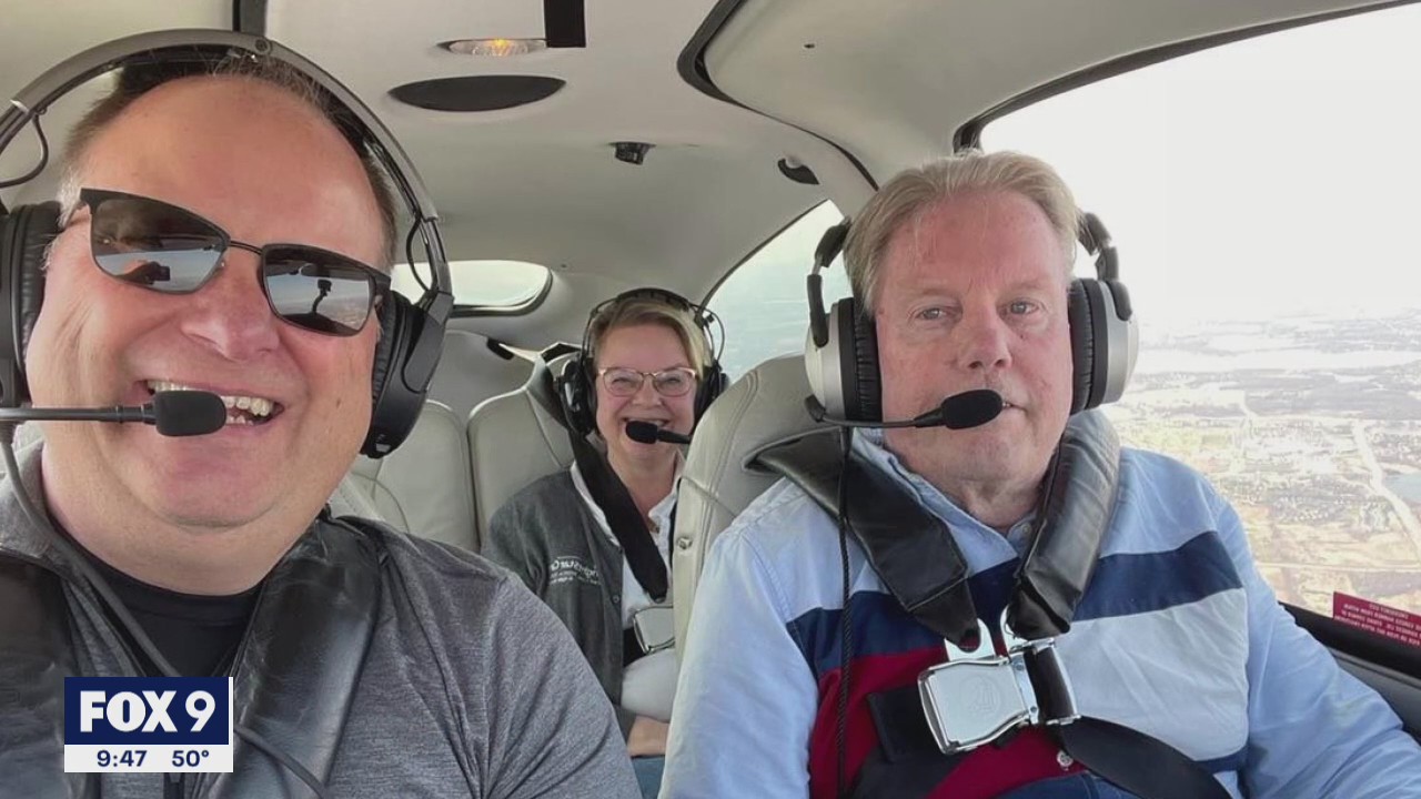 Pilot with dementia flies again thanks to helping hands