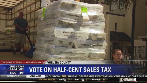 Volusia County residents vote on sales tax hike