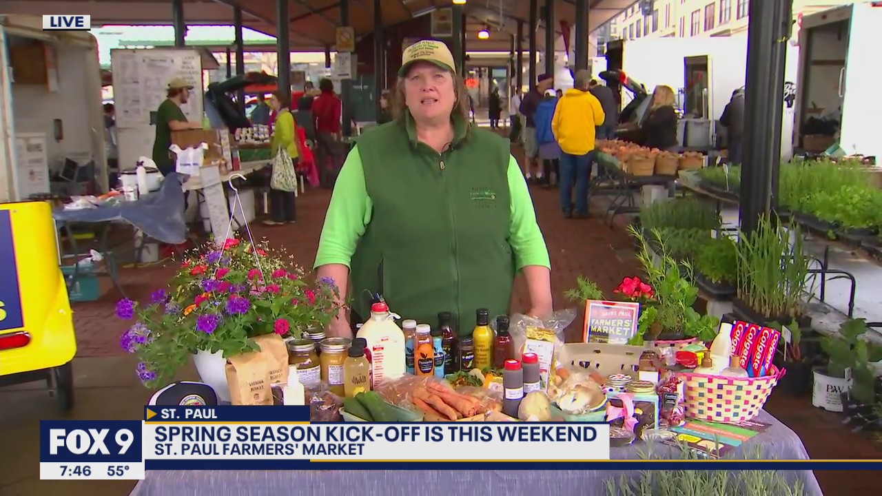 St. Paul Farmers Market kicks off spring season