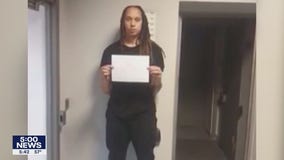 WNBA shows support for Brittney Griner