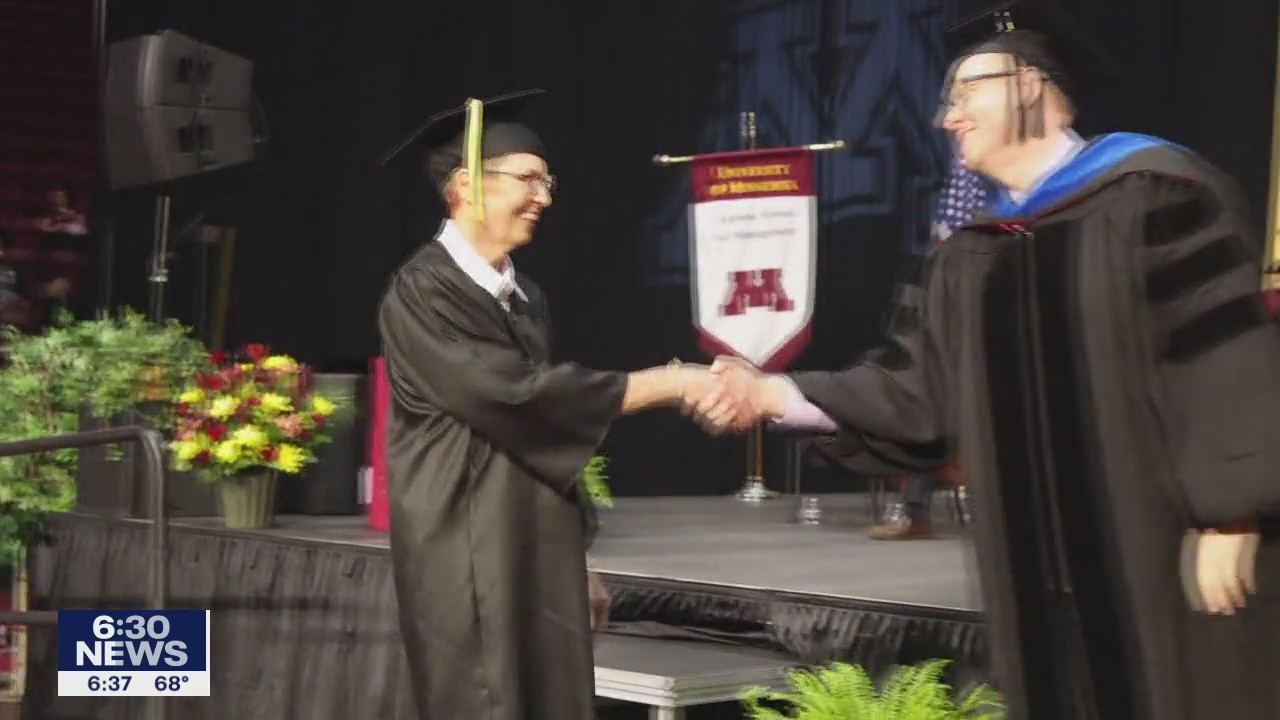U of M student returns to graduate ? at 78 years old