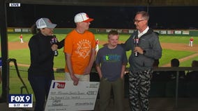 Cologne Baseball Association makes donation