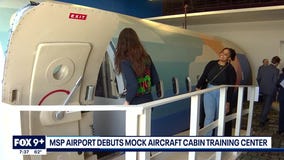 MSP Airport debuts one-of-a-kind mock aircraft training center