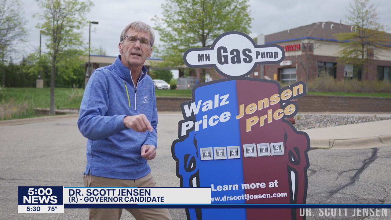 Scott Jensen says he'd cut gas prices in Minnesota but it's easier said than done