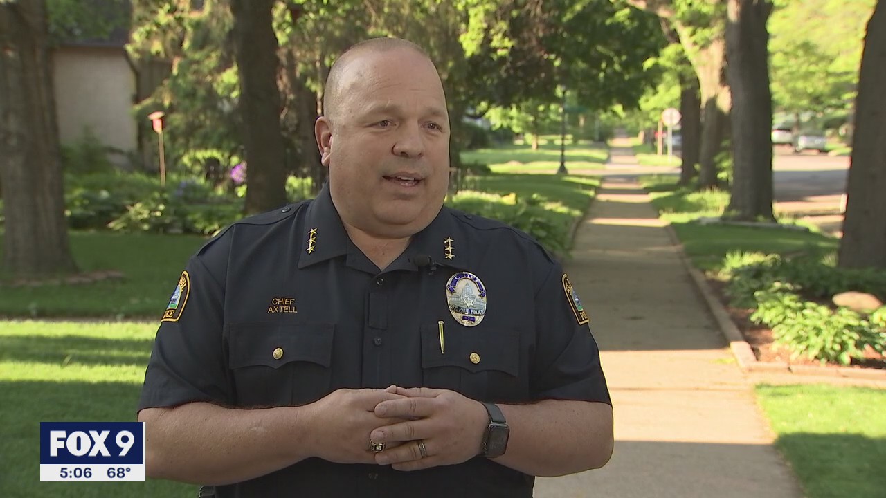 St. Paul Police Chief celebrates retirement, final ride with son
