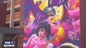 Mural honoring Prince in Minneapolis is now complete