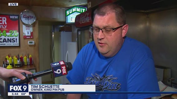 Town Ball Tour: FOX 9 visits Plato?s King Pin Pub