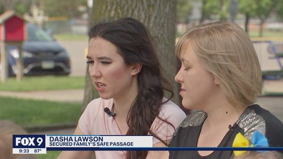 Ukrainian family arrives back in Apple Valley after fleeing Ukraine