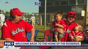FOX 9 Town Ball Tour: Baby birds join the set
