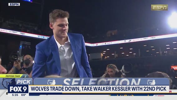 Timberwolves trade for Walker Kessler, Wendell Moore Jr. in NBA Draft