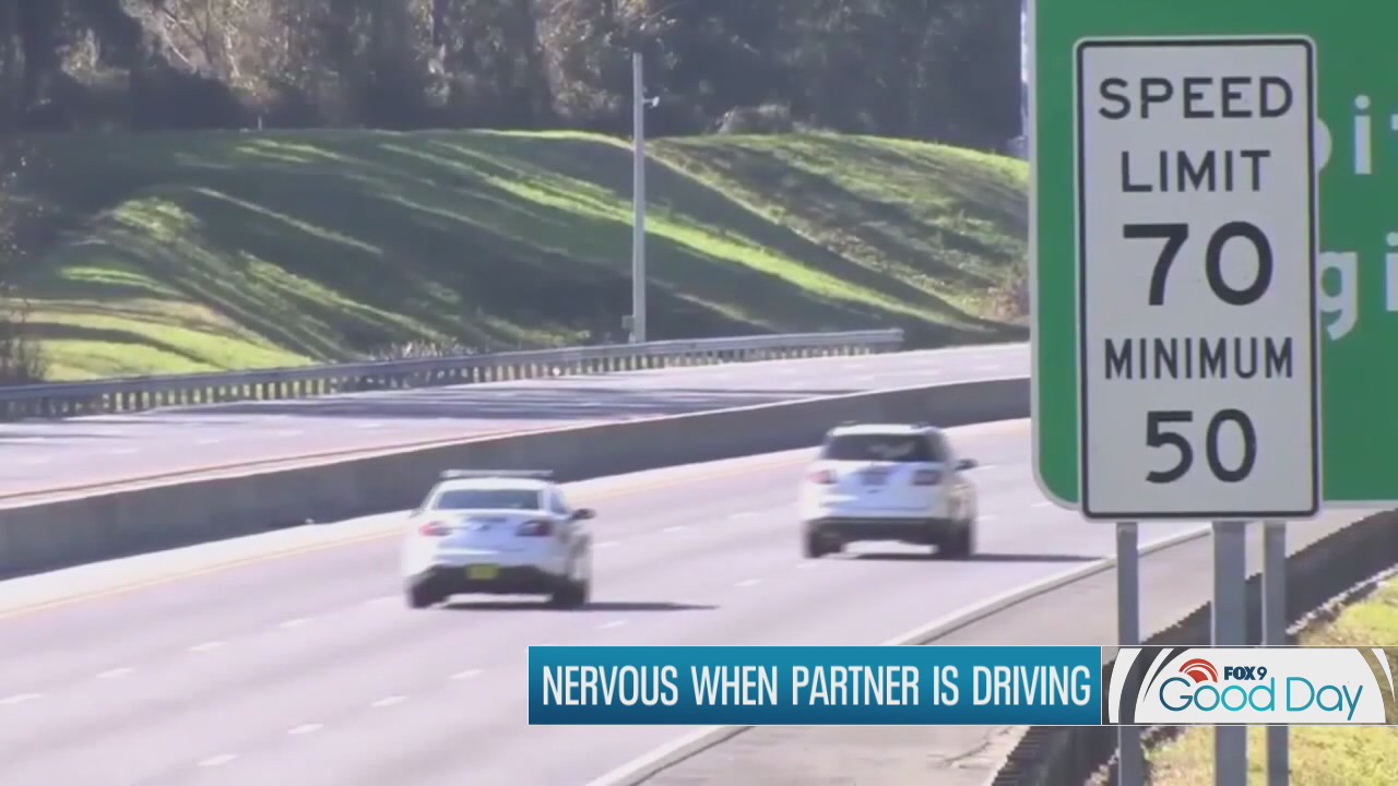 Research: Most feel nervous when partner is driving