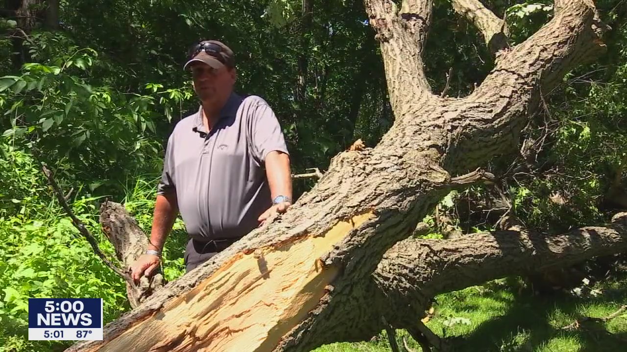 Communities cleaning storm damage