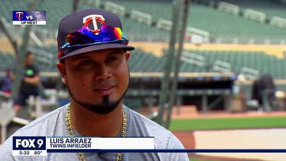 Fox 9 Twins Pregame Show: Pierre Noujaim sits down with infielder Luis Arraez