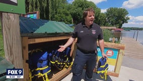 Twin Cities fire department launches free life jacket loaner program