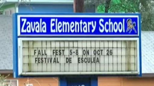 Protests to keep Zavala Elementary untouched