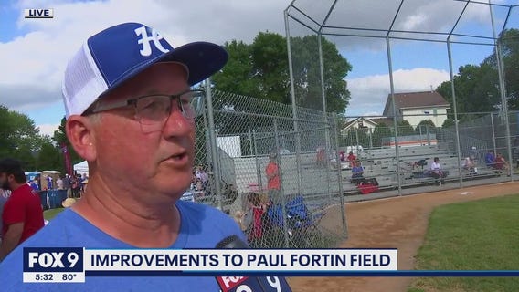 Improvements at Paul Fortin Field in Hamel