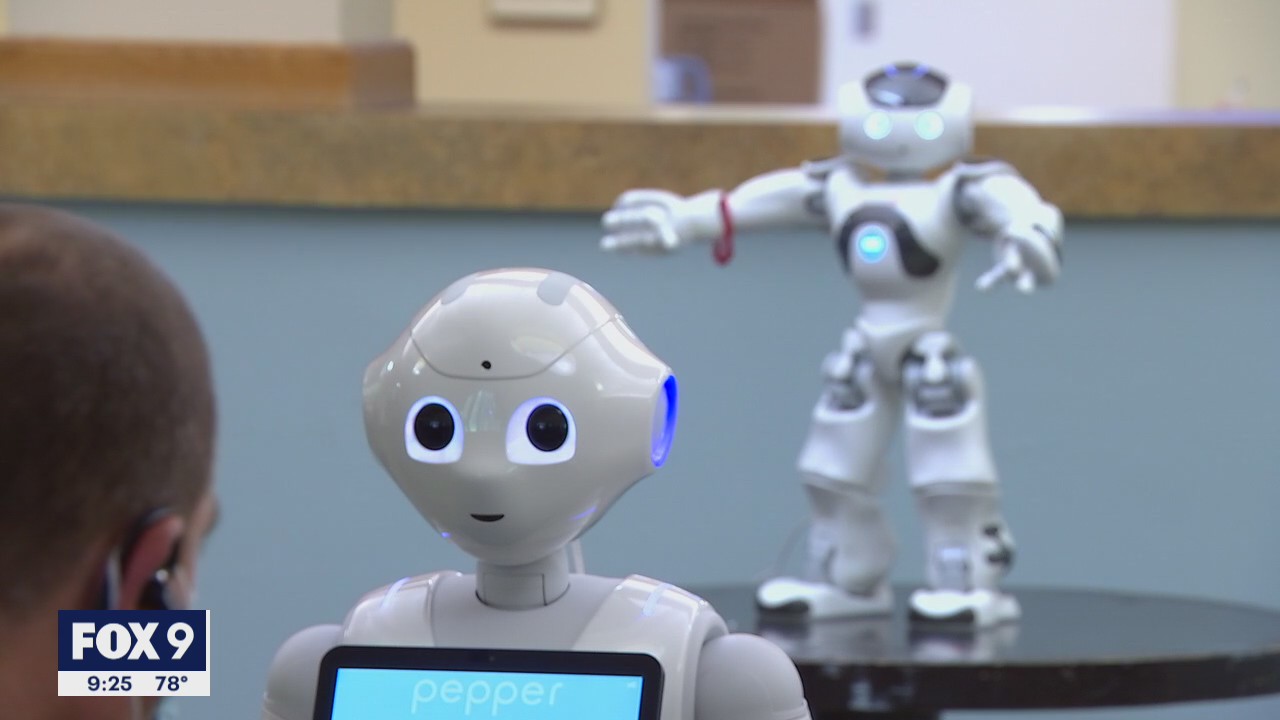 Robots providing helping hand at nursing home