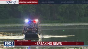 Authorities search Vadnais Lake for potential triple homicide victims