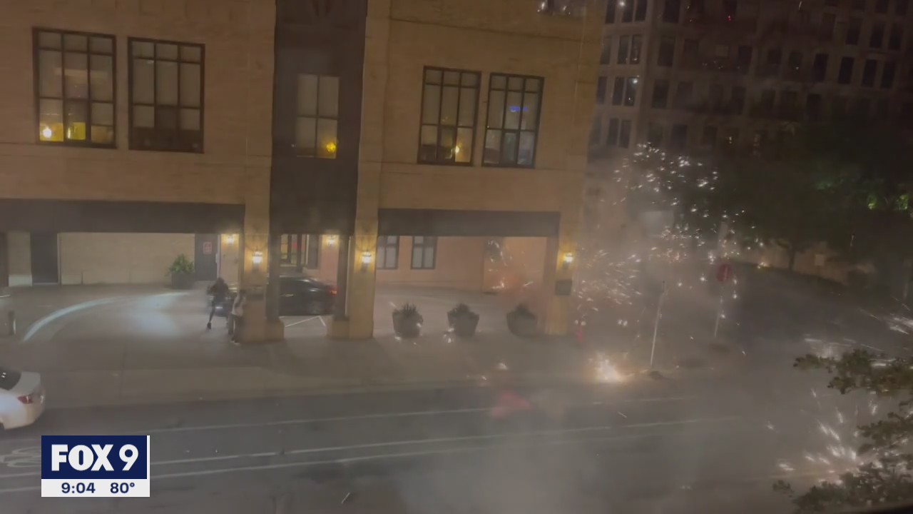 Authorities respond after night of fireworks chaos