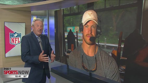 Fox 9 Sports Now: Kyle Rudolph talks charity, possible return to Vikings?
