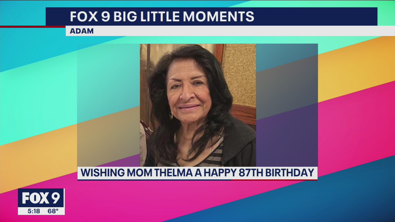 Big Little Moments: Thelma is celebrating her 87th birthday