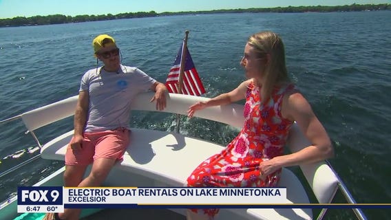 Electric boat rentals have arrived on Lake Minnetonka
