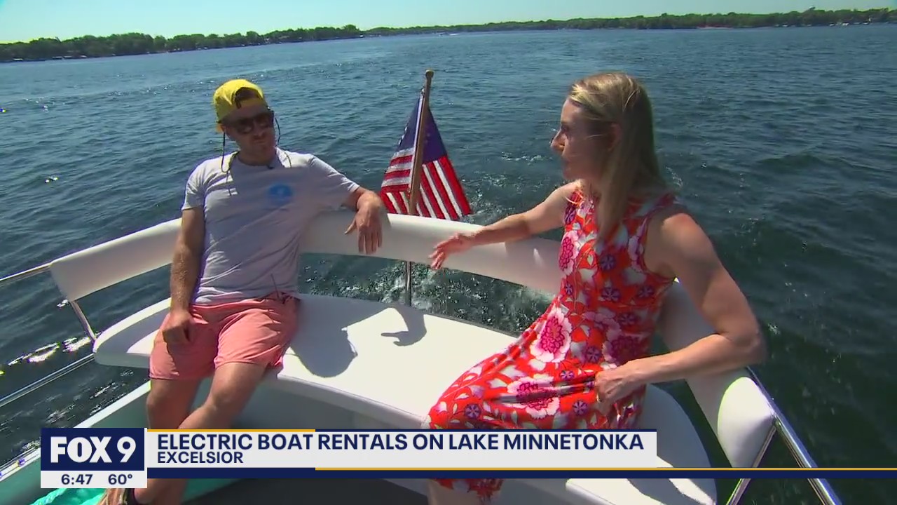 Electric boat rentals have arrived on Lake Minnetonka