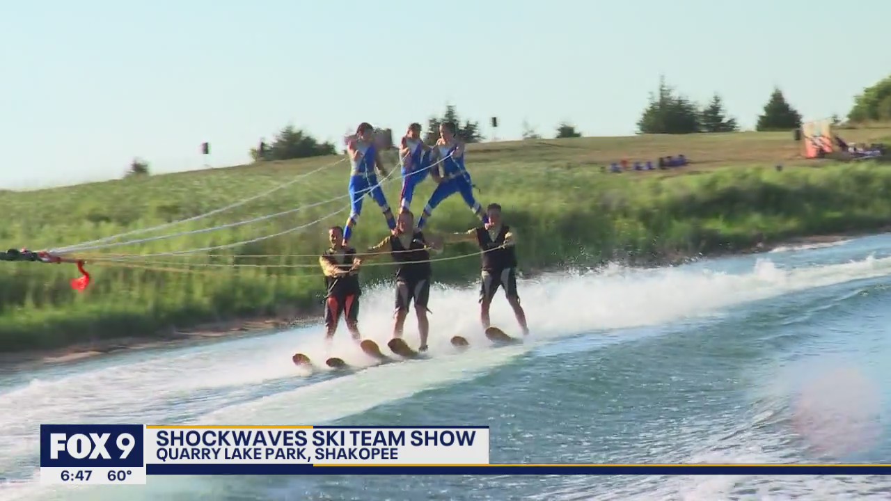 Shakopee water ski show brings out big crowds