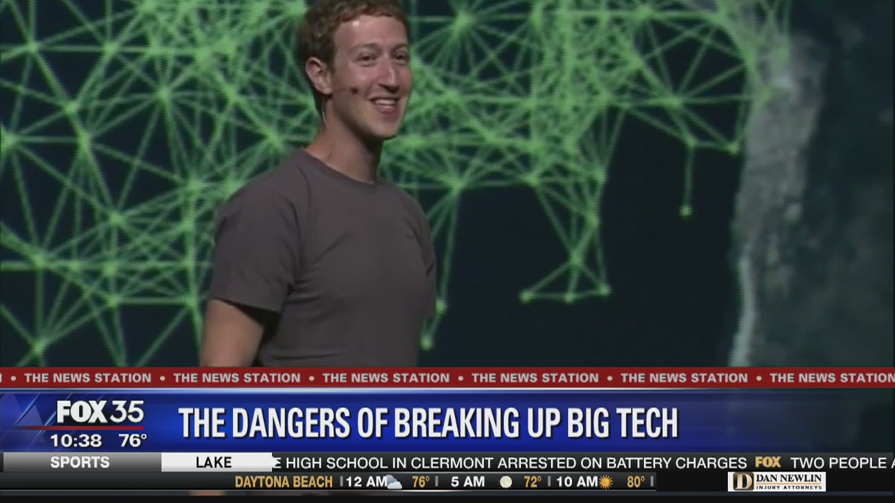 So experts say tech giants are too big to break up