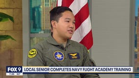 Minnesota high school senior completes elite Navy flight training program
